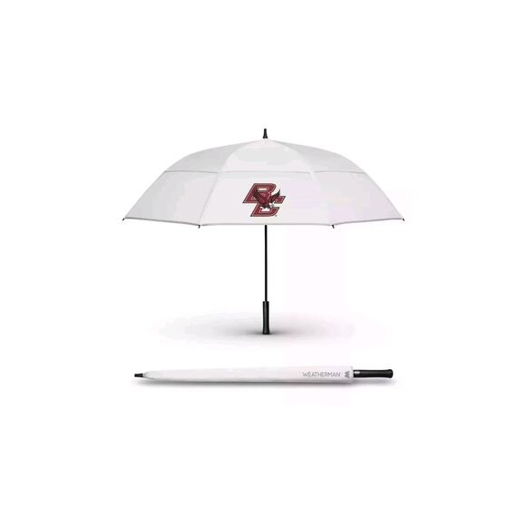 Weatherman Umbrella Golf Umbrella Boston College Eagles 68" Auto Open NWT - Picture 1 of 7